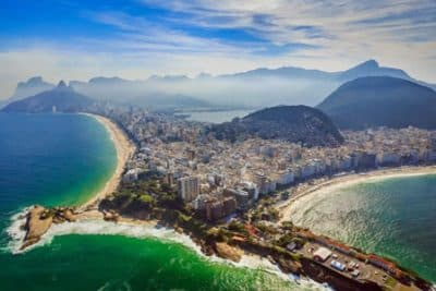Tour de helicóptero no Cristo Redentor