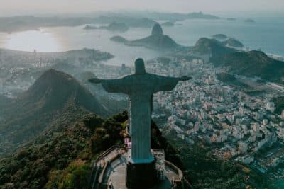 Tour de helicóptero no Leblon